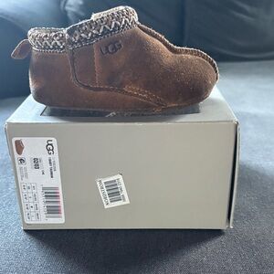 UGG Tan Kids Slippers